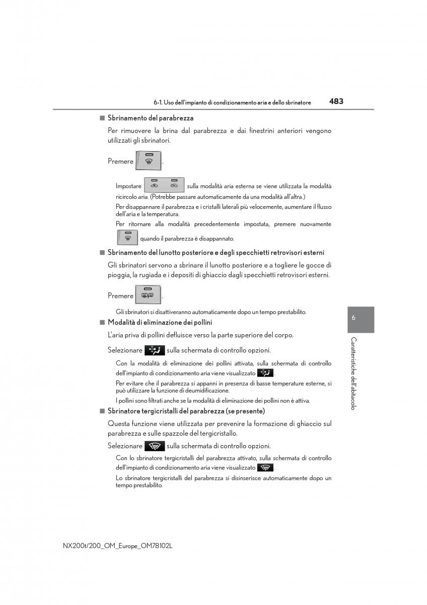 Lexus NX manuale del proprietario / page 483