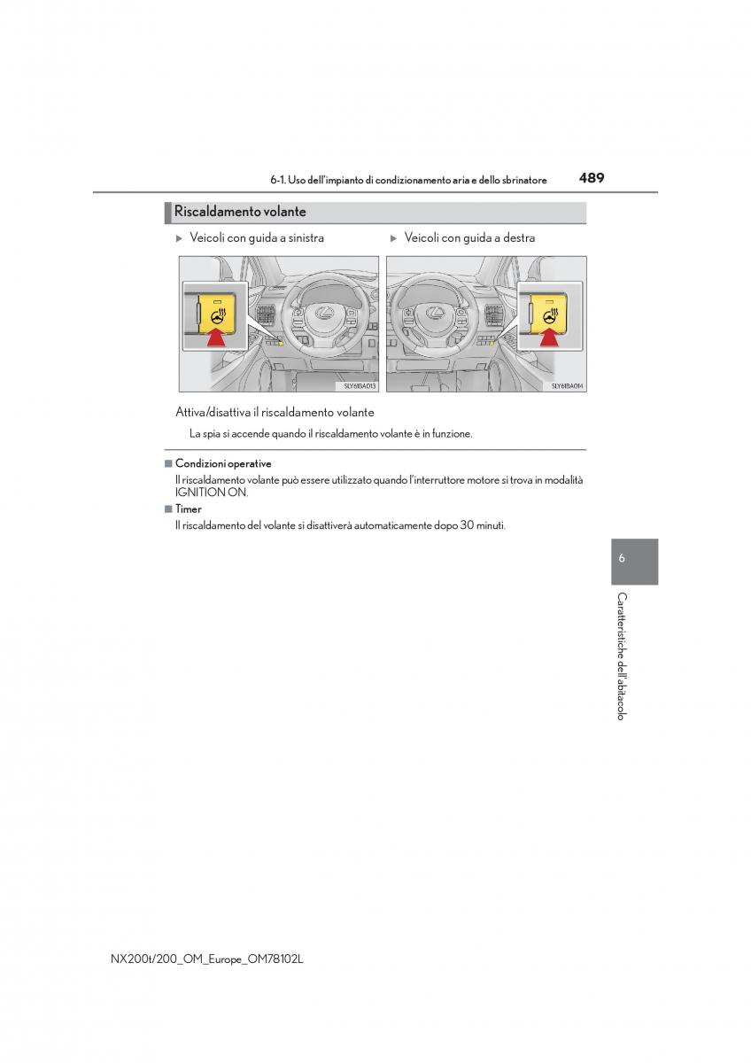 Lexus NX manuale del proprietario / page 489