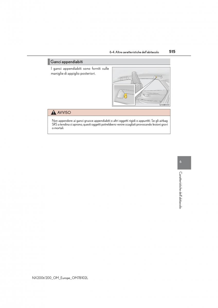 Lexus NX manuale del proprietario / page 515