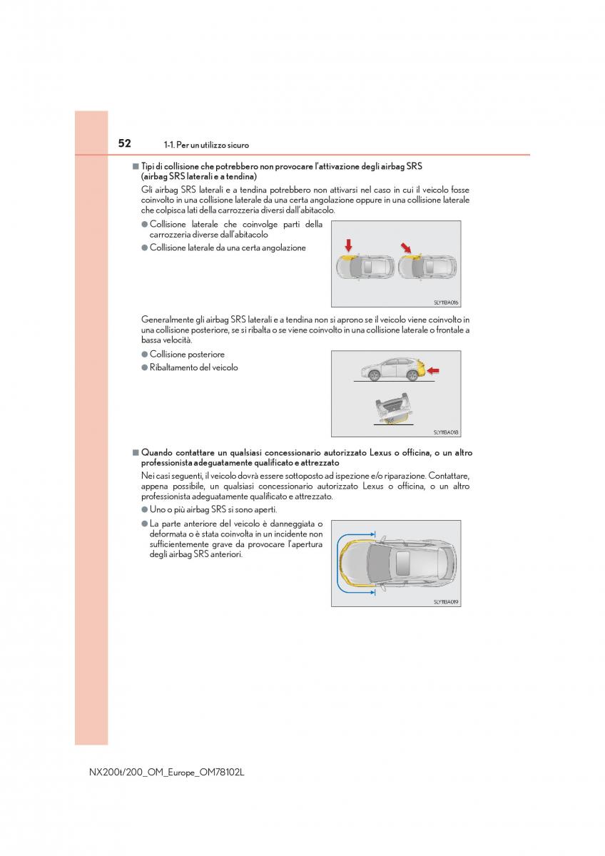 Lexus NX manuale del proprietario / page 52