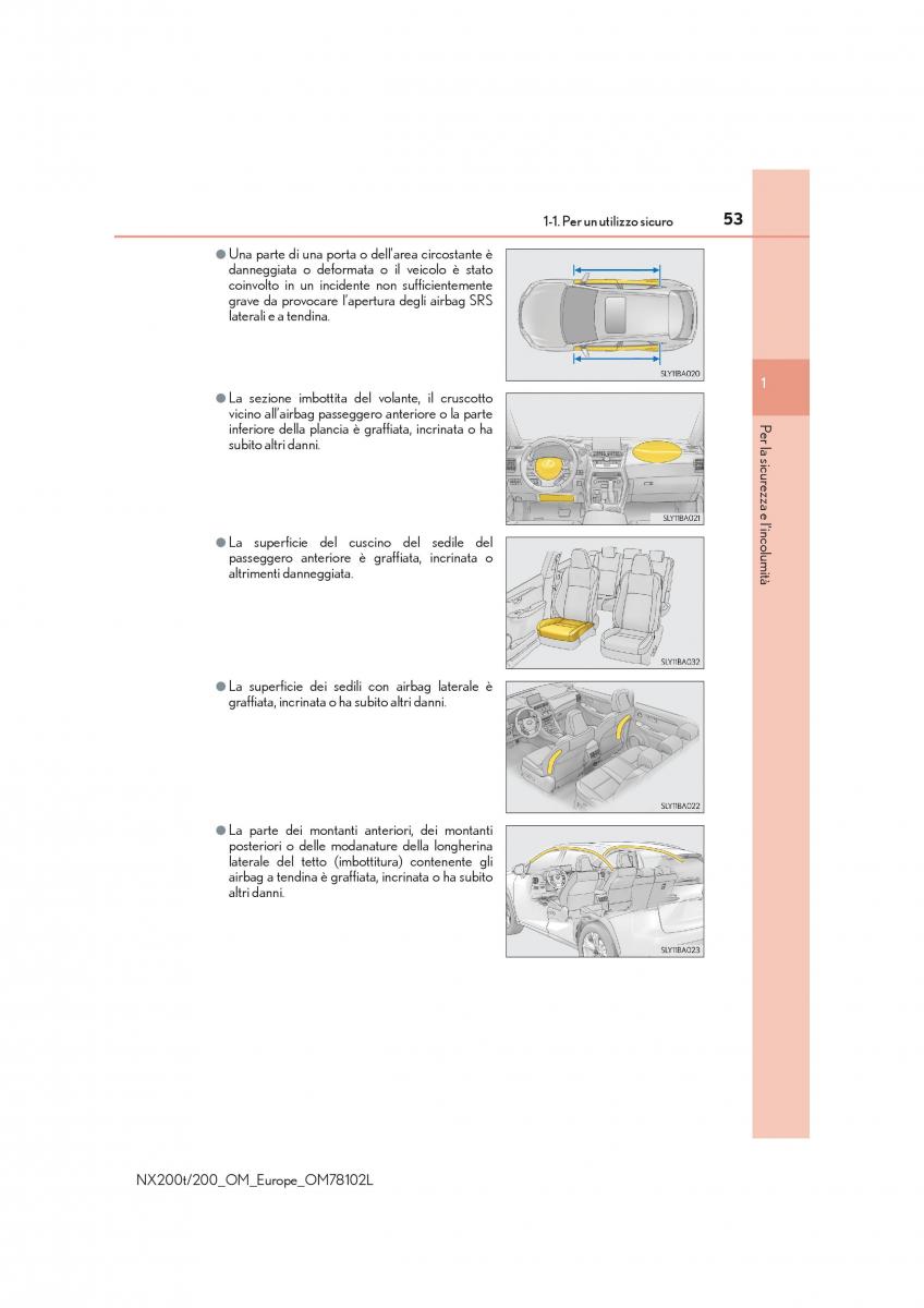 Lexus NX manuale del proprietario / page 53