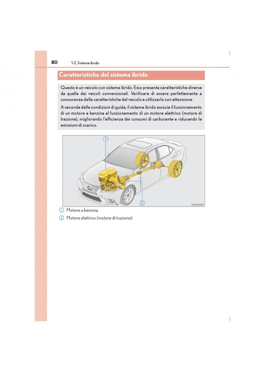 Lexus IS300h III 3 manuale del proprietario / page 80