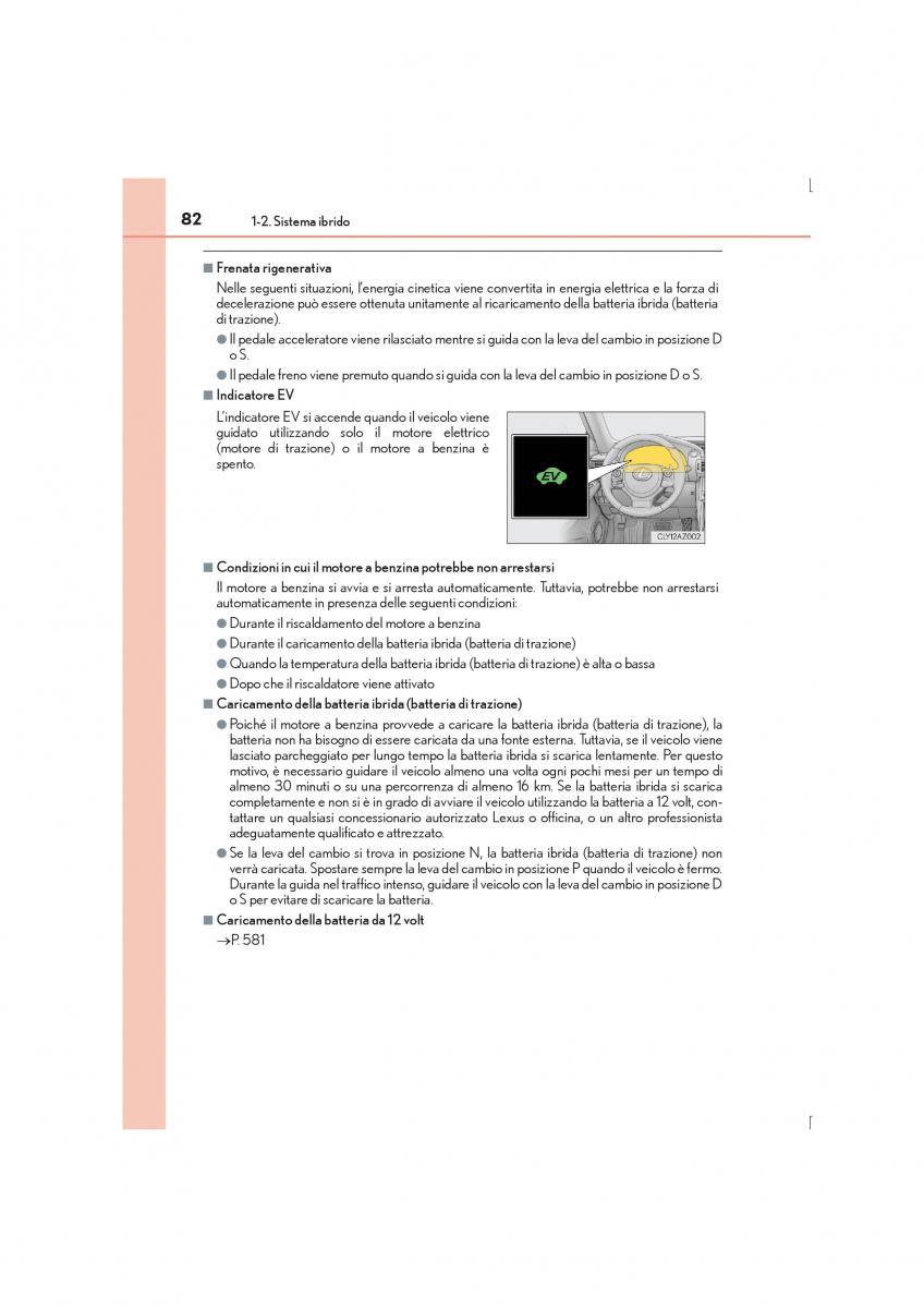 Lexus IS300h III 3 manuale del proprietario / page 82