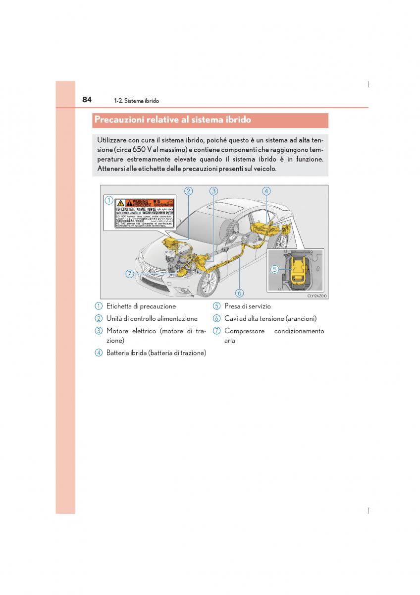 Lexus IS300h III 3 manuale del proprietario / page 84