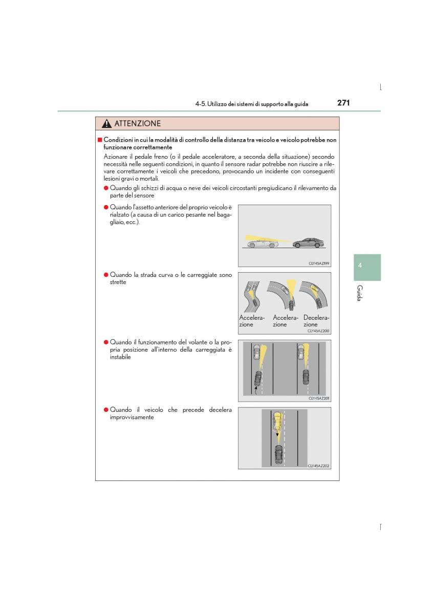 Lexus IS300h III 3 manuale del proprietario / page 271