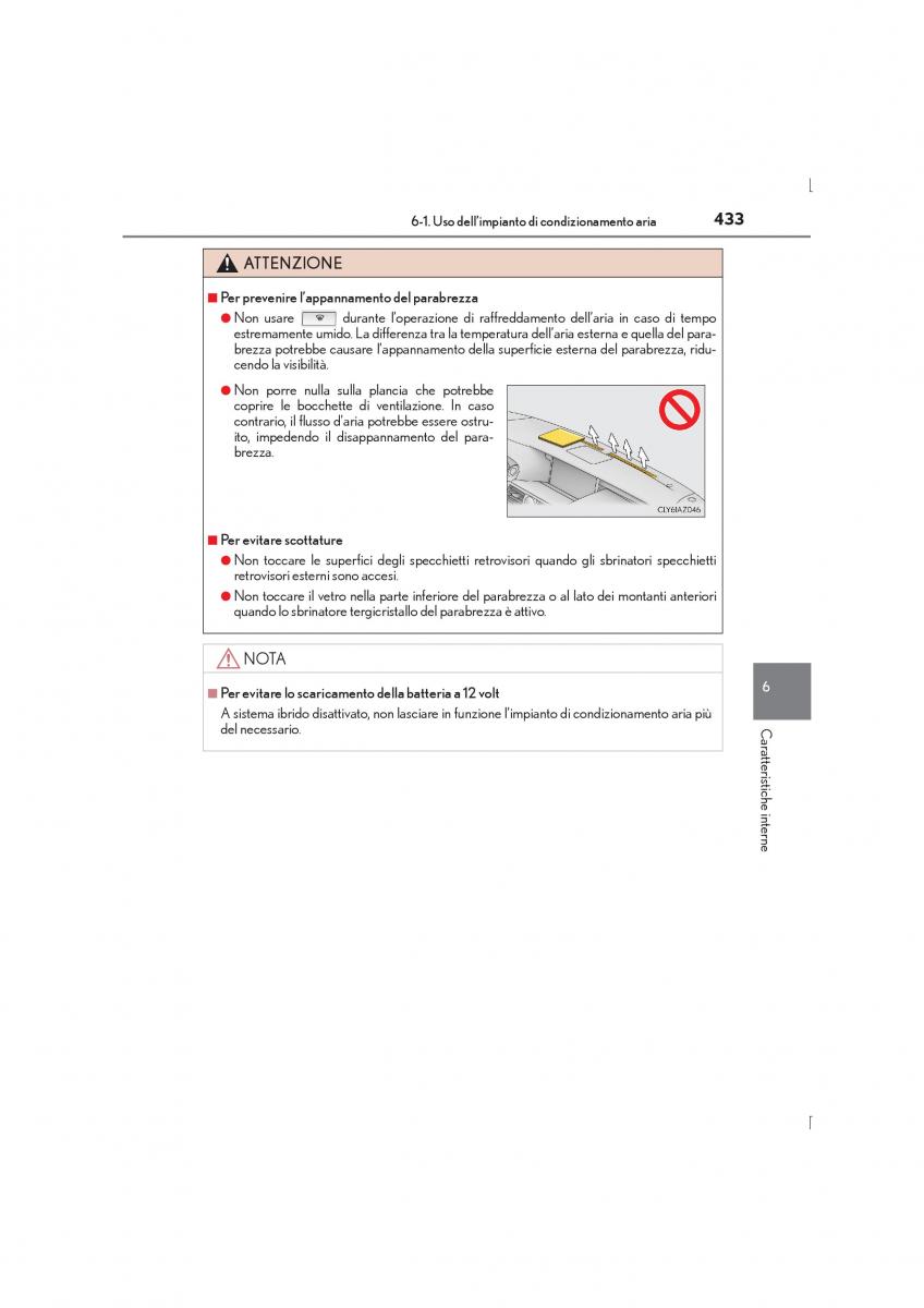 Lexus IS300h III 3 manuale del proprietario / page 433