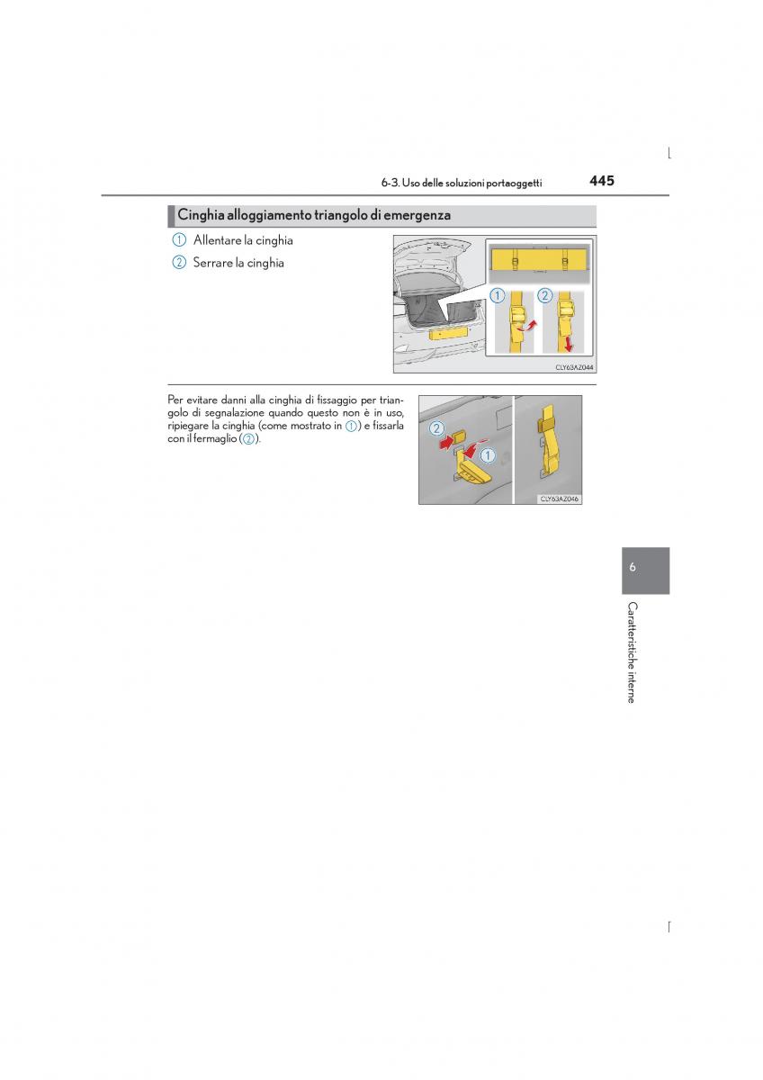 Lexus IS300h III 3 manuale del proprietario / page 445