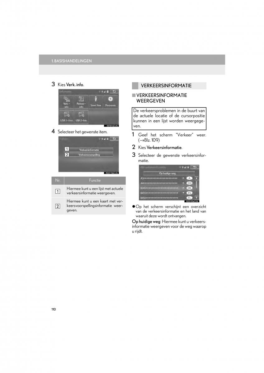 Lexus IS300h III 3 handleiding / page 110