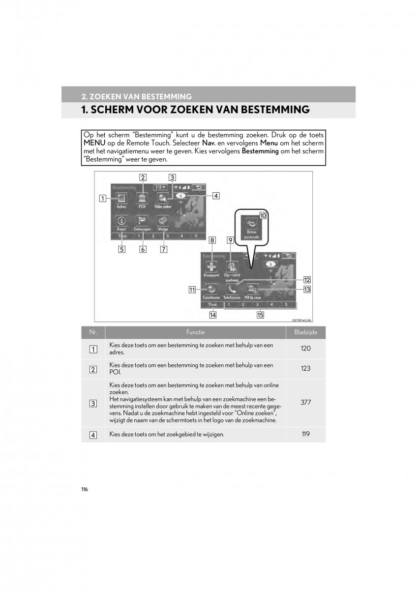 Lexus IS300h III 3 handleiding / page 116