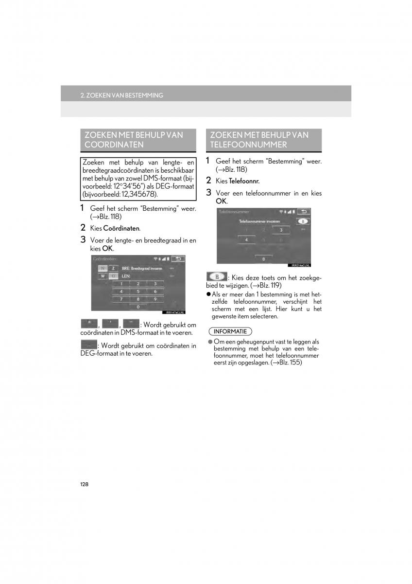 Lexus IS300h III 3 handleiding / page 128