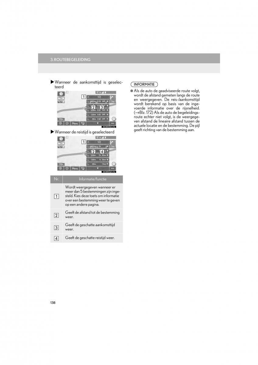 Lexus IS300h III 3 handleiding / page 138