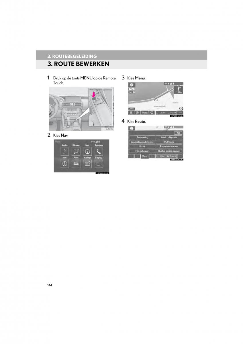 Lexus IS300h III 3 handleiding / page 144