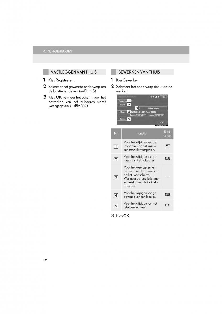 Lexus IS300h III 3 handleiding / page 152