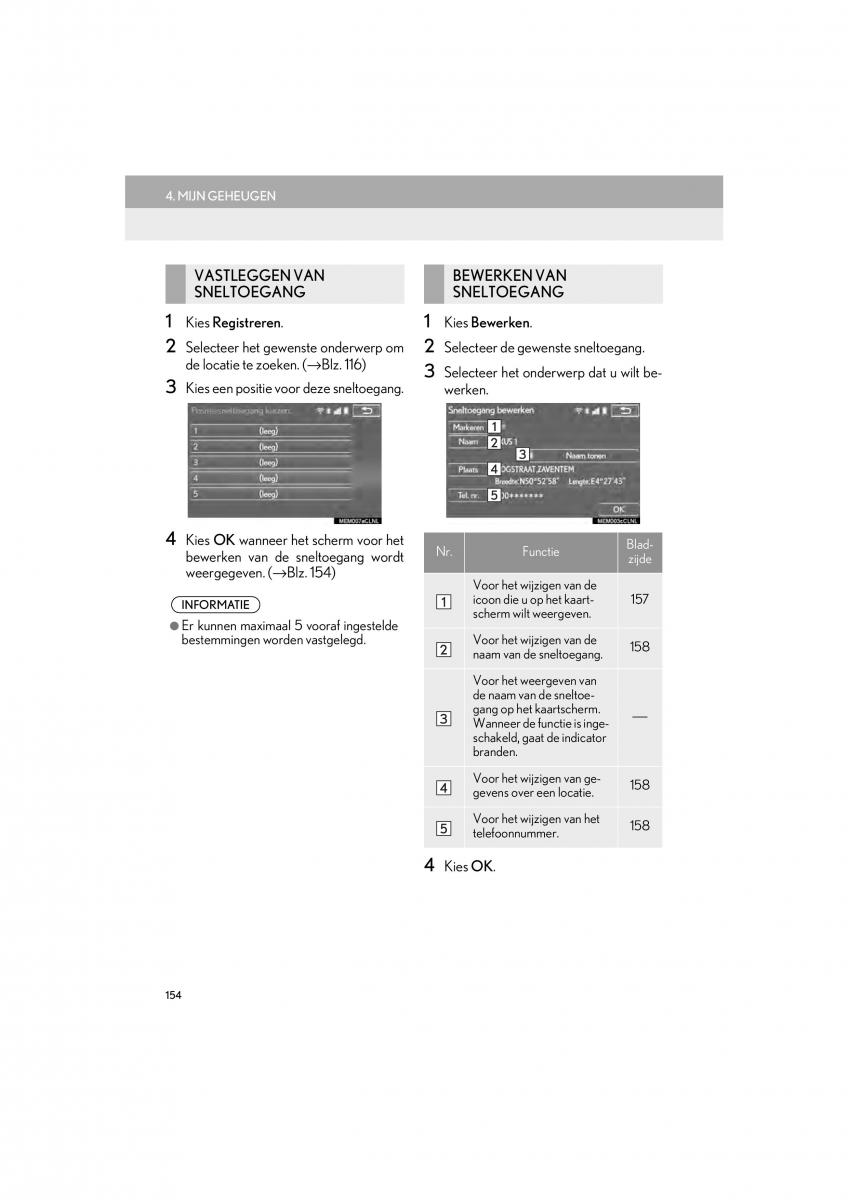 Lexus IS300h III 3 handleiding / page 154