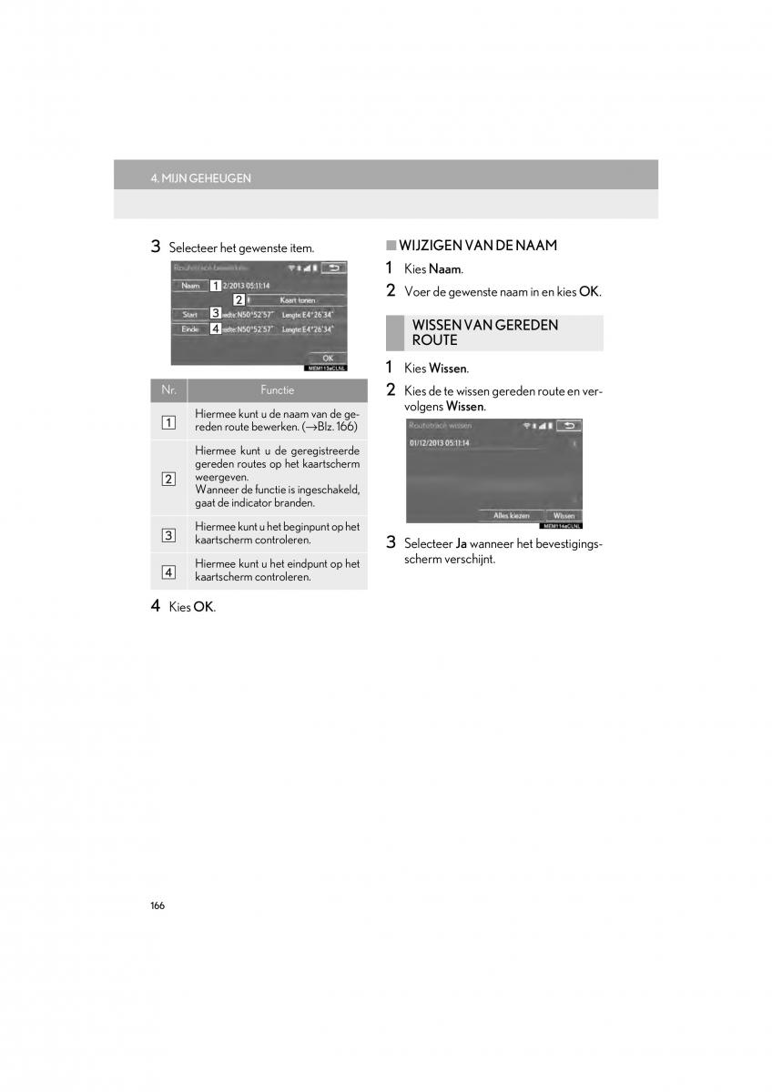 Lexus IS300h III 3 handleiding / page 166