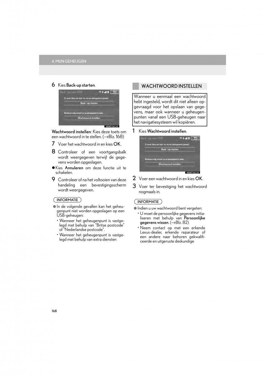 Lexus IS300h III 3 handleiding / page 168