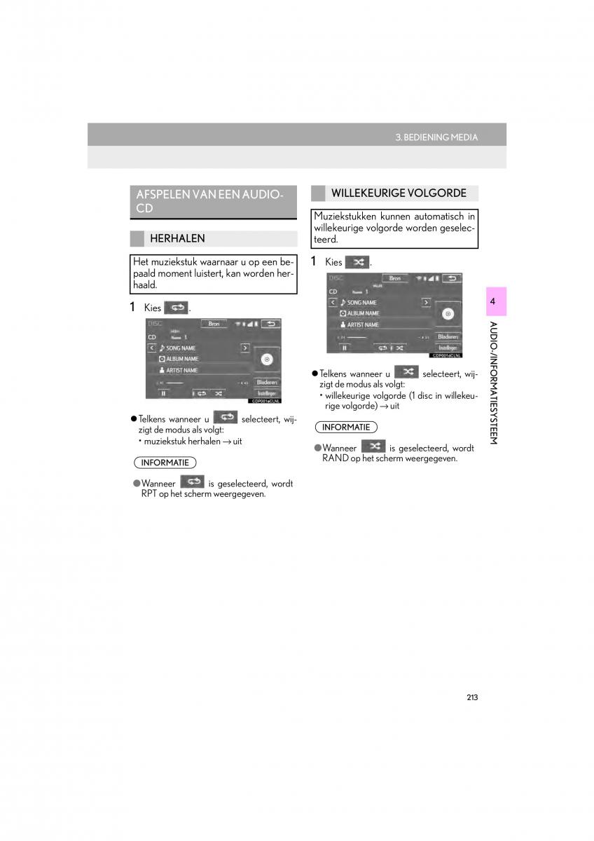 Lexus IS300h III 3 handleiding / page 213