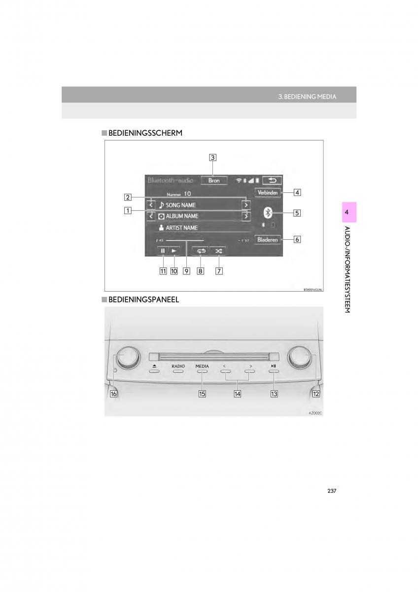 Lexus IS300h III 3 handleiding / page 237