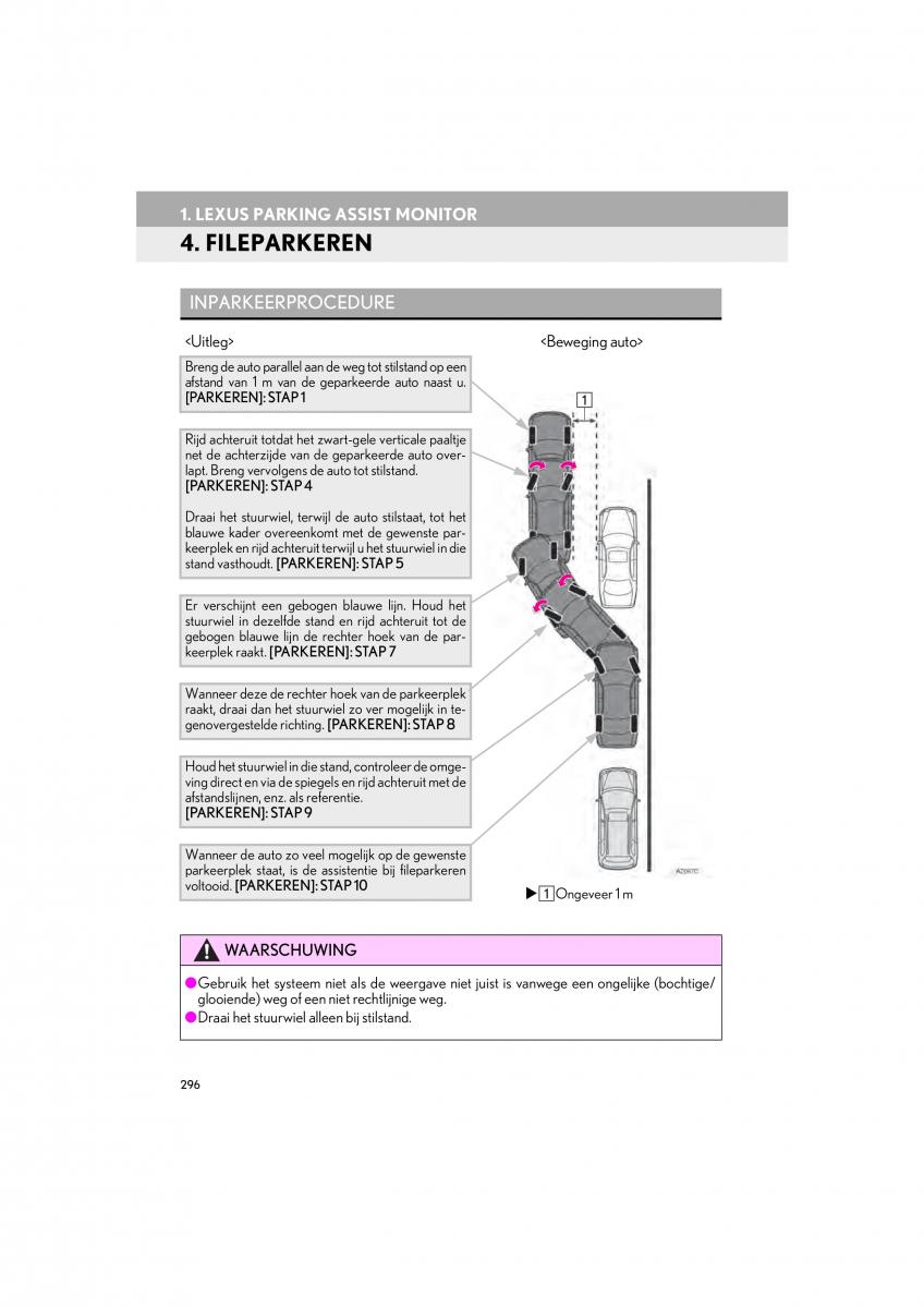 Lexus IS300h III 3 handleiding / page 296