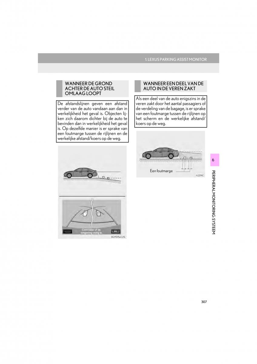 Lexus IS300h III 3 handleiding / page 307