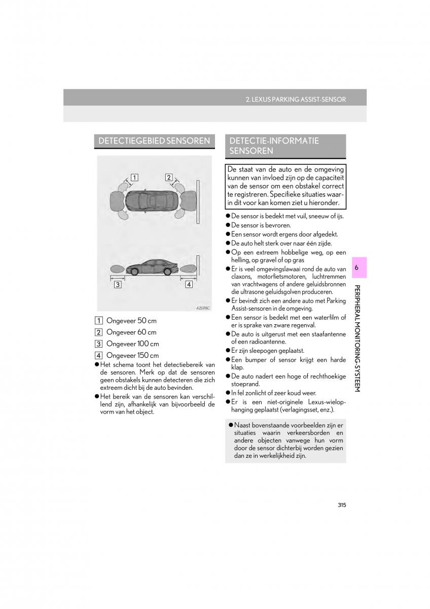 Lexus IS300h III 3 handleiding / page 315