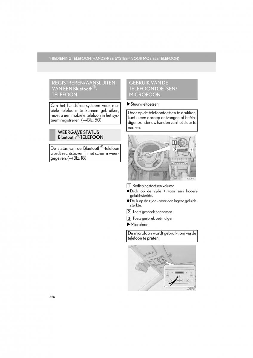 Lexus IS300h III 3 handleiding / page 326