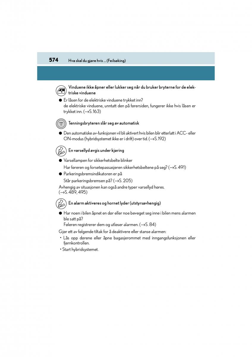 Lexus IS300h III 3 bruksanvisningen / page 576