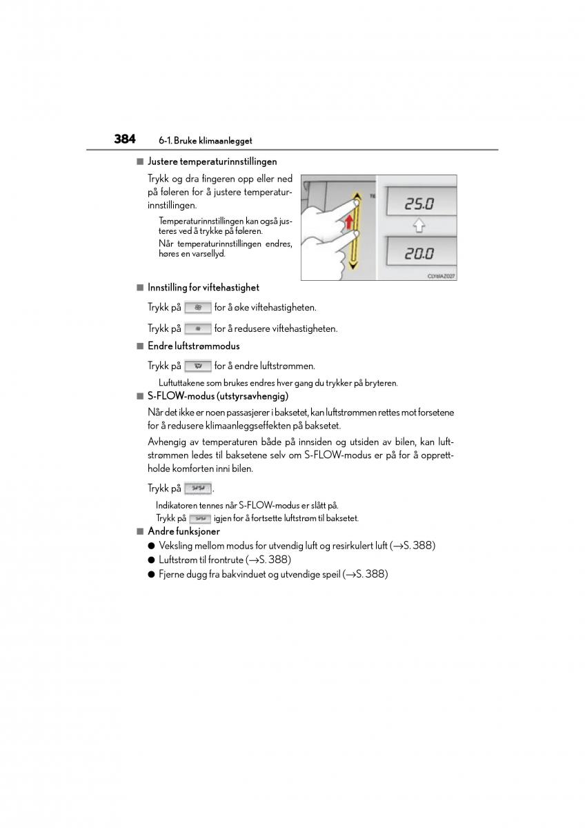 Lexus IS300h III 3 bruksanvisningen / page 386