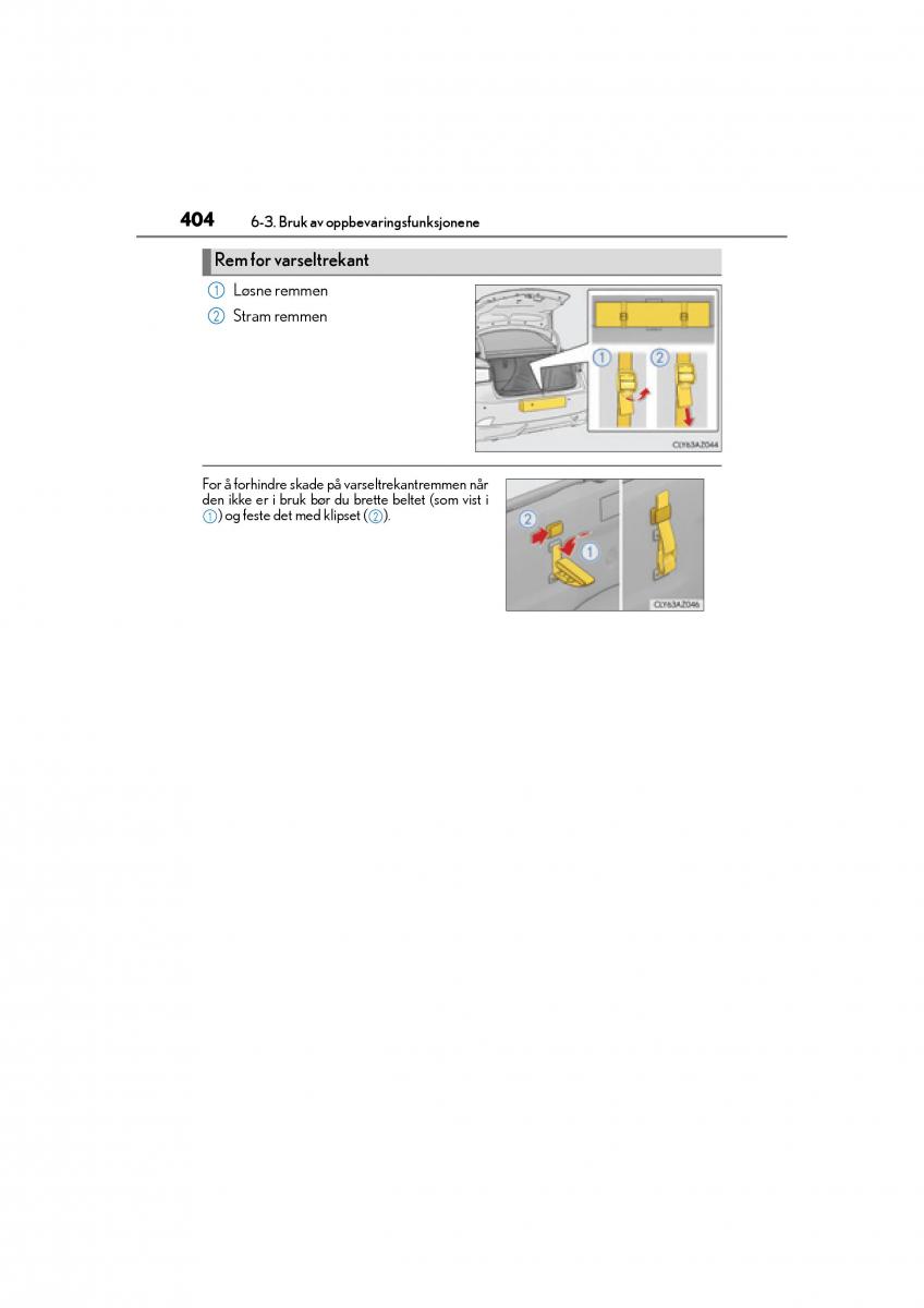 Lexus IS300h III 3 bruksanvisningen / page 406