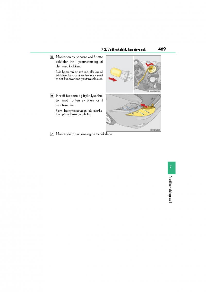 Lexus IS300h III 3 bruksanvisningen / page 471