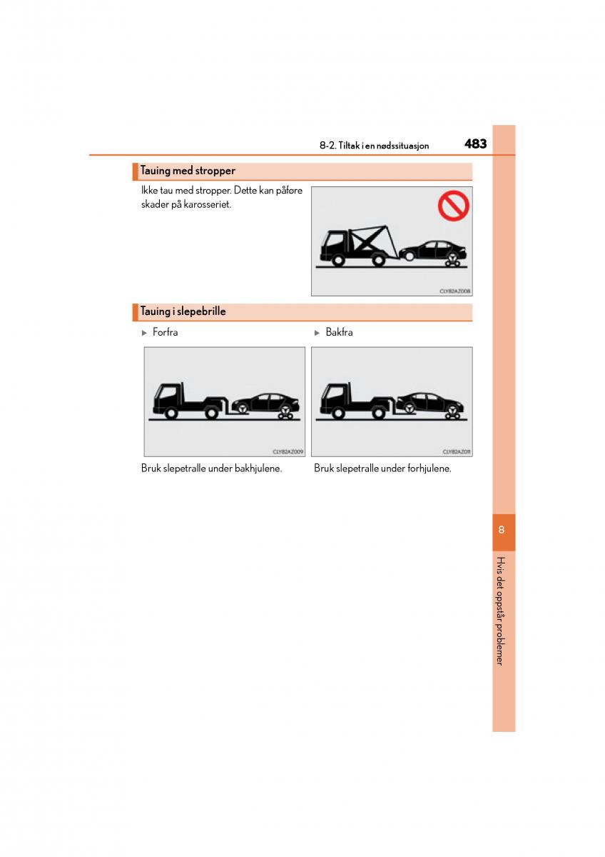 Lexus IS300h III 3 bruksanvisningen / page 485