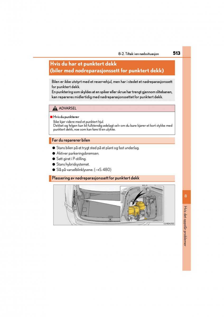 Lexus IS300h III 3 bruksanvisningen / page 515