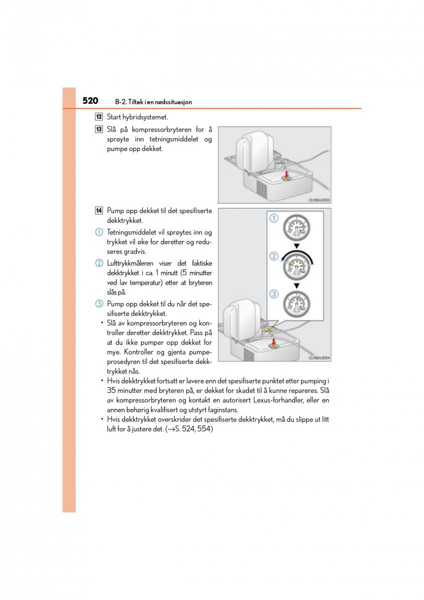 Lexus IS300h III 3 bruksanvisningen / page 522