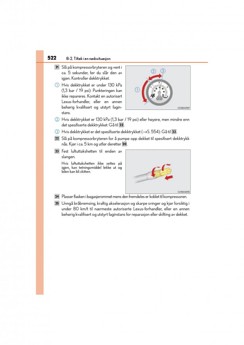 Lexus IS300h III 3 bruksanvisningen / page 524