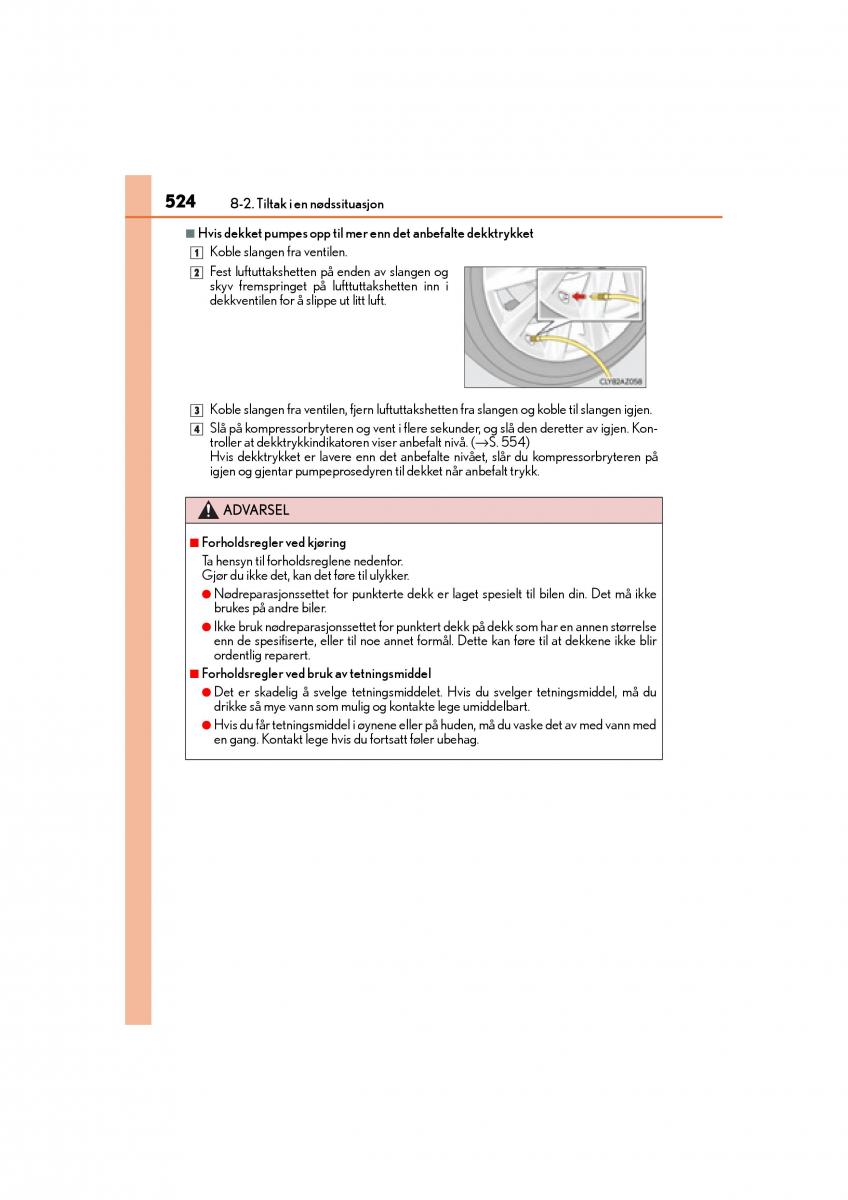 Lexus IS300h III 3 bruksanvisningen / page 526