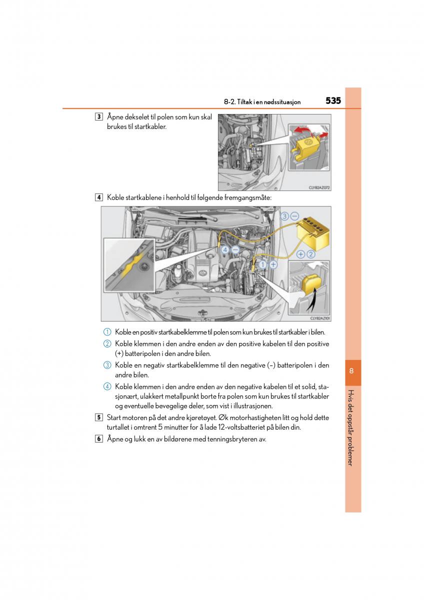 Lexus IS300h III 3 bruksanvisningen / page 537