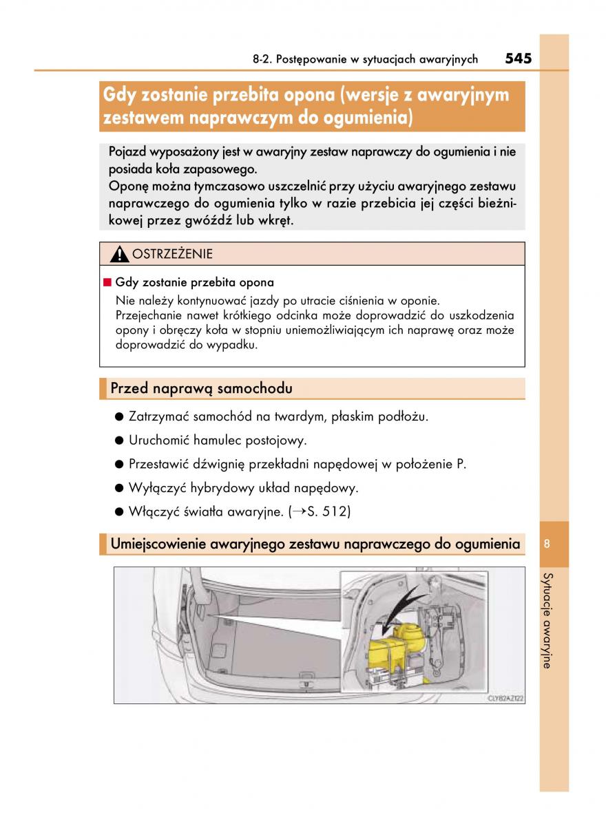 Lexus IS300h III 3 instrukcja obslugi / page 545