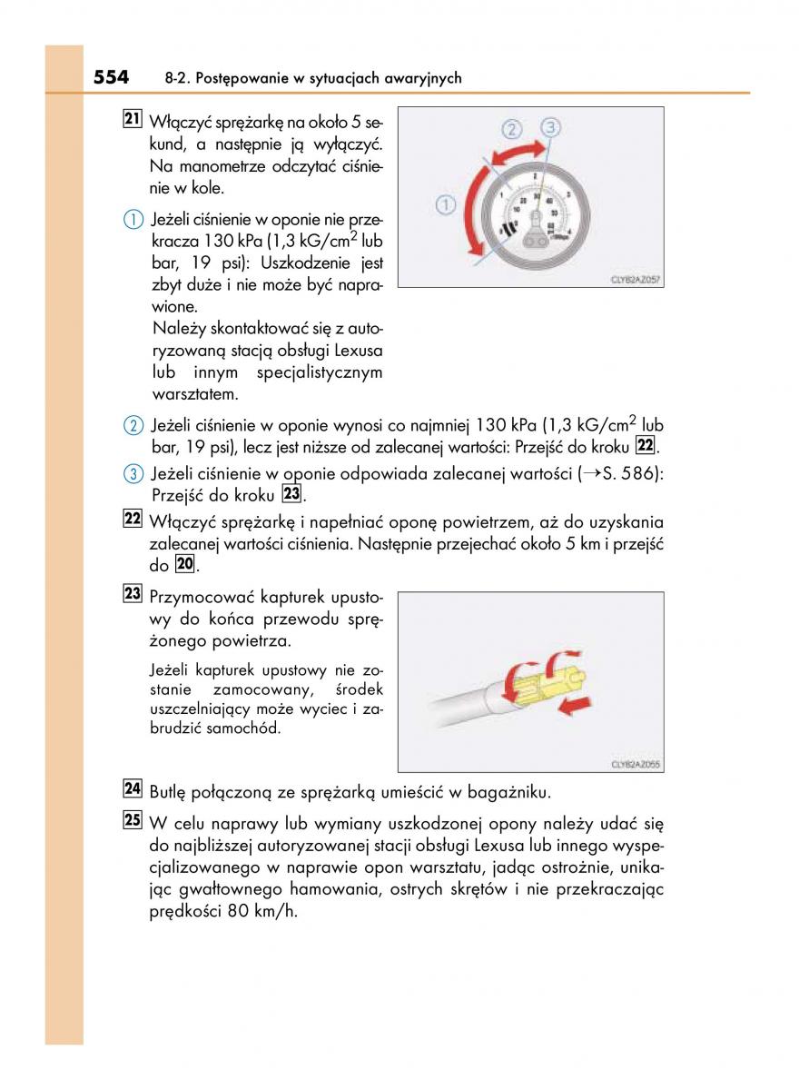 Lexus IS300h III 3 instrukcja obslugi / page 554