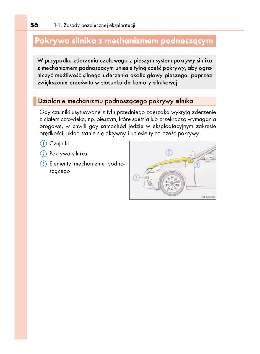 Lexus IS300h III 3 instrukcja obslugi / page 56