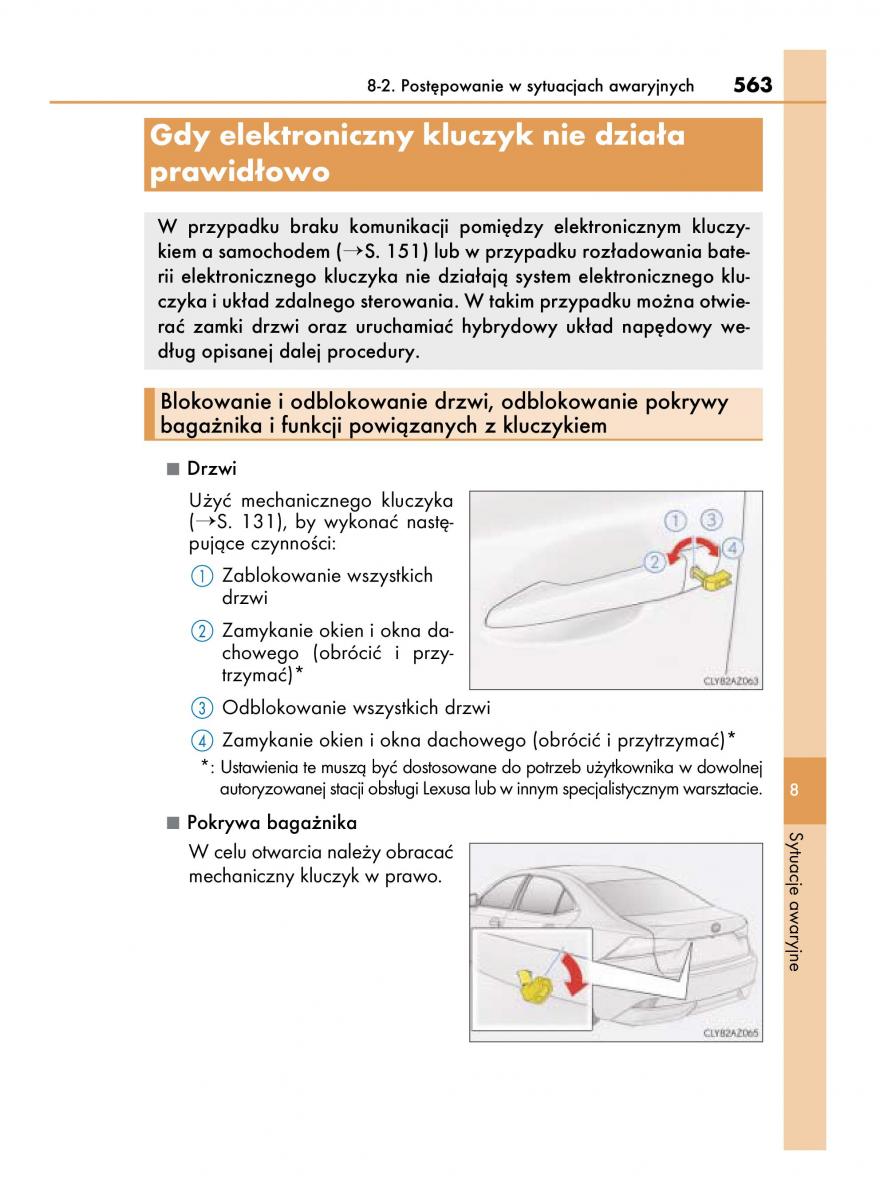 Lexus IS300h III 3 instrukcja obslugi / page 563