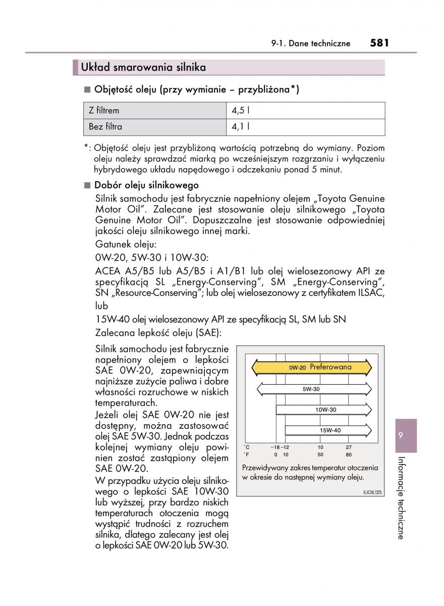 Lexus IS300h III 3 instrukcja obslugi / page 581