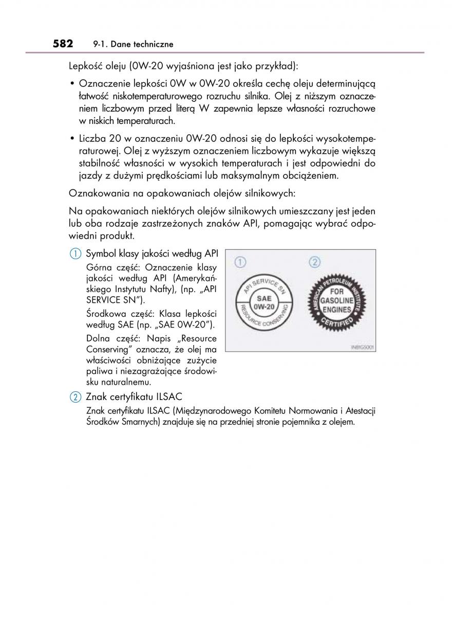 Lexus IS300h III 3 instrukcja obslugi / page 582