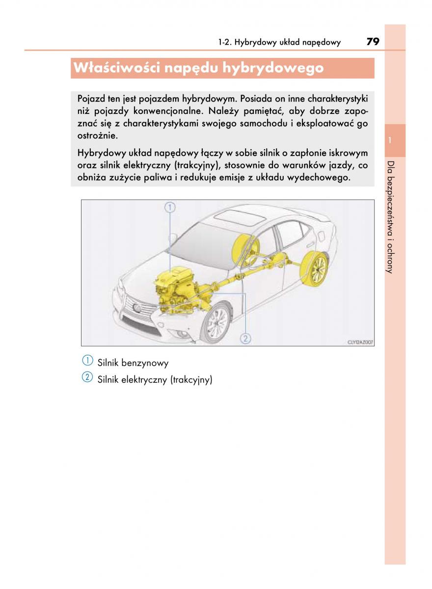 Lexus IS300h III 3 instrukcja obslugi / page 79