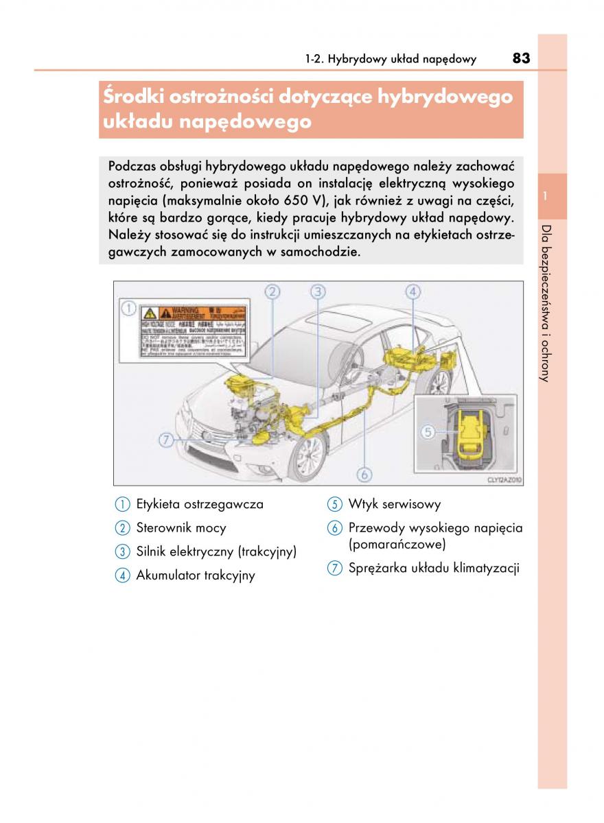 Lexus IS300h III 3 instrukcja obslugi / page 83