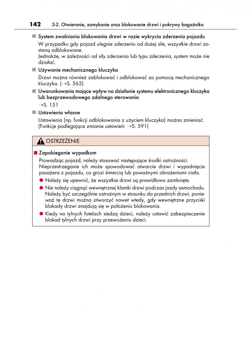 Lexus IS300h III 3 instrukcja obslugi / page 142