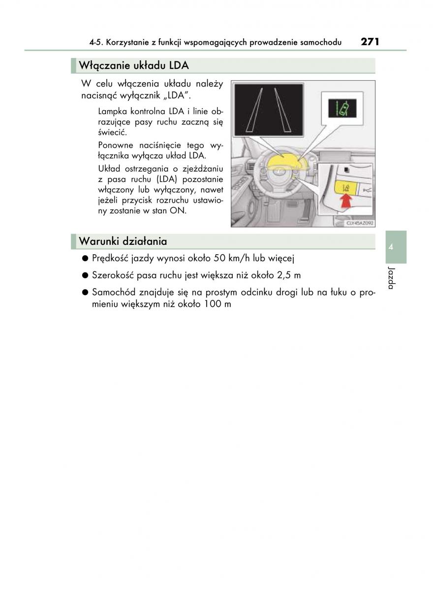 Lexus IS300h III 3 instrukcja obslugi / page 271