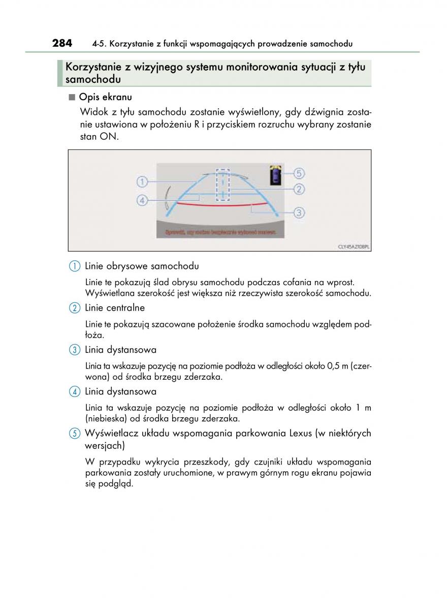 Lexus IS300h III 3 instrukcja obslugi / page 284