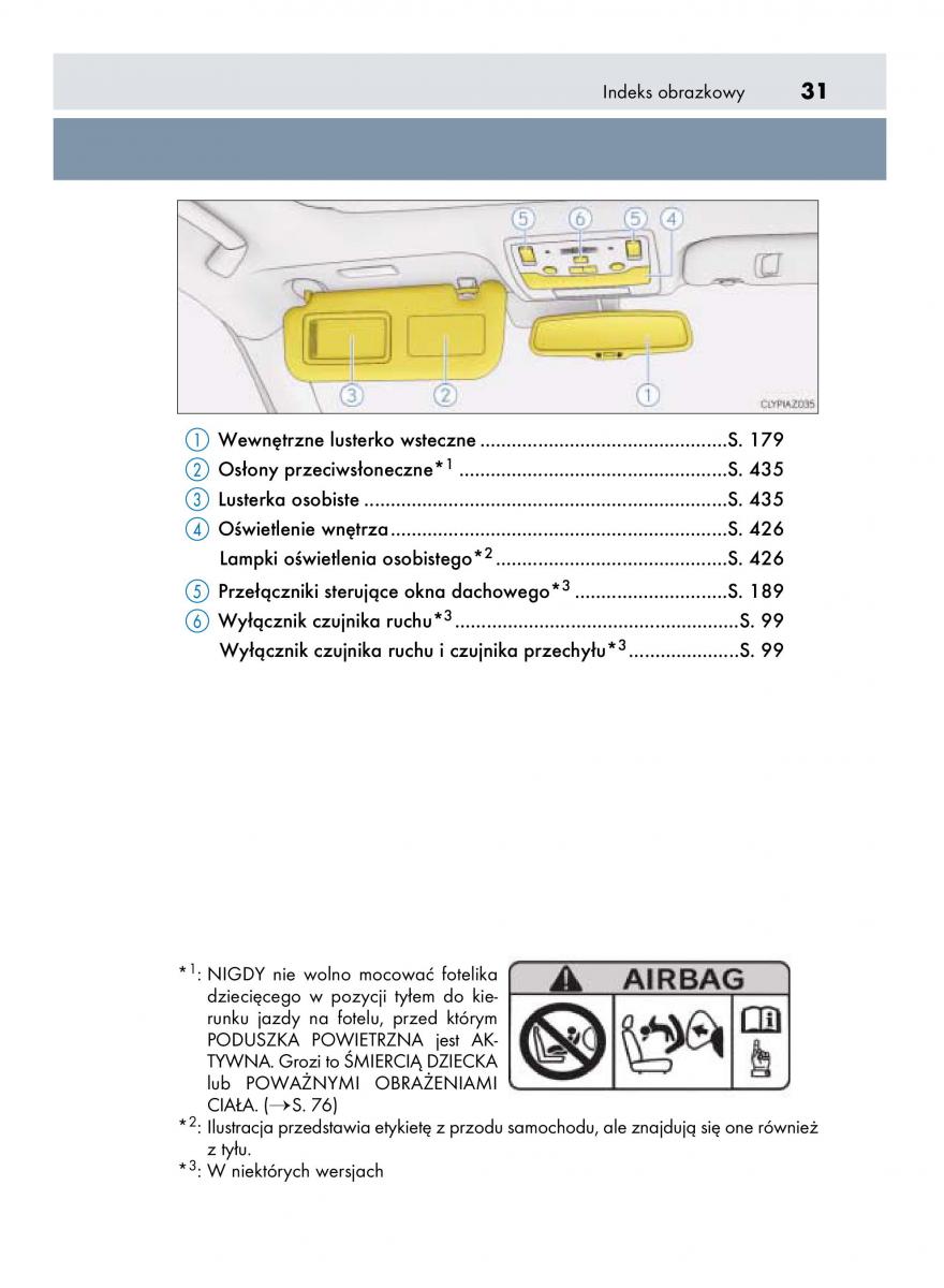 Lexus IS300h III 3 instrukcja obslugi / page 31