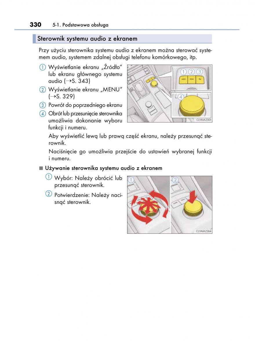 Lexus IS300h III 3 instrukcja obslugi / page 330