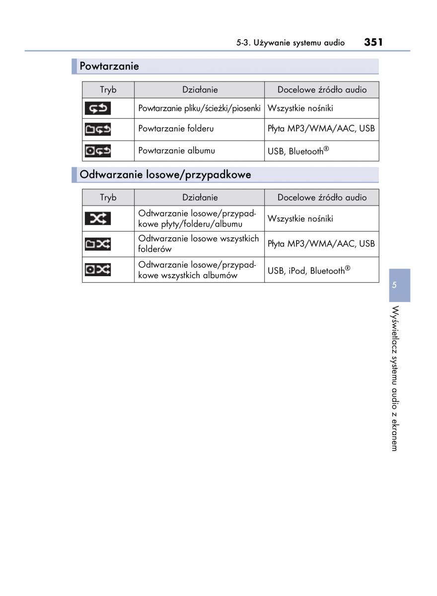 Lexus IS300h III 3 instrukcja obslugi / page 351